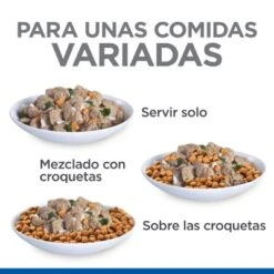 Hill's Science Plan Hill's Adult Healthy Cuisine Con Pollo Y Salmón Para Gatos -Mascota Suministros Ventas sp healthy cuisine thumbnails cat mealtime variety es 3