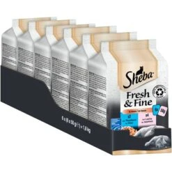 Sheba Fresh & Fine 72 X 50 G - Pack % -Mascota Suministros Ventas thuhnfisch sauce 2 5