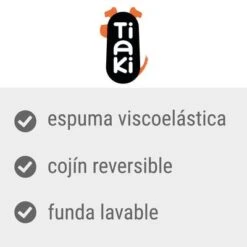 Cama TIAKI Chenille Para Perros -Mascota Suministros Ventas tiaki dog 2 1 3