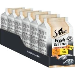 Sheba Fresh & Fine 72 X 50 G - Pack % -Mascota Suministros Ventas truthahn sauce 2 9